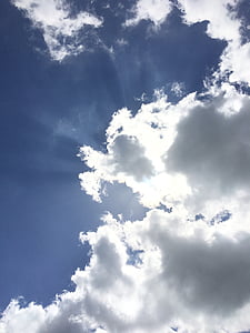 Sky, oblaky, intenzívne neba
