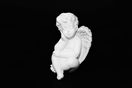 angel, figure, guardian angel, background, faith, love, deco