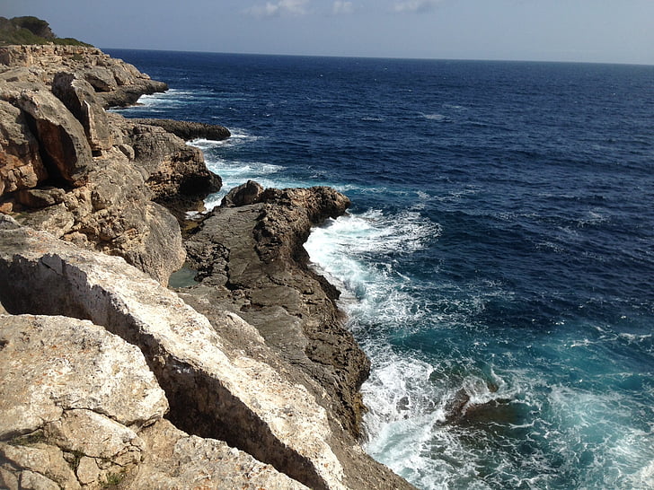 rock, ocean, coasta, mare, linia de coastă, natura, rock - obiect