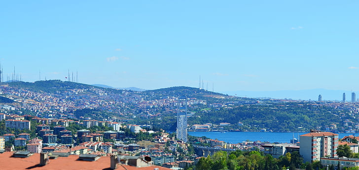 istanbul, marine, throat, landscape, turkey, bosphorus