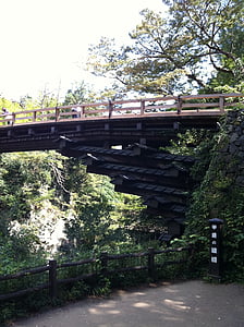 Яманаши, saruhashi, Япония 3 странно мостове