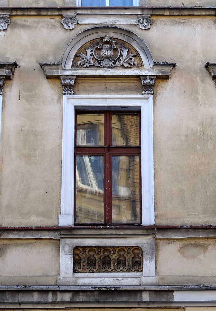 sienkiewicza, Μπιντγκός, παράθυρο, αρχιτεκτονική, εξωτερικό, κτίριο, πρόσοψη