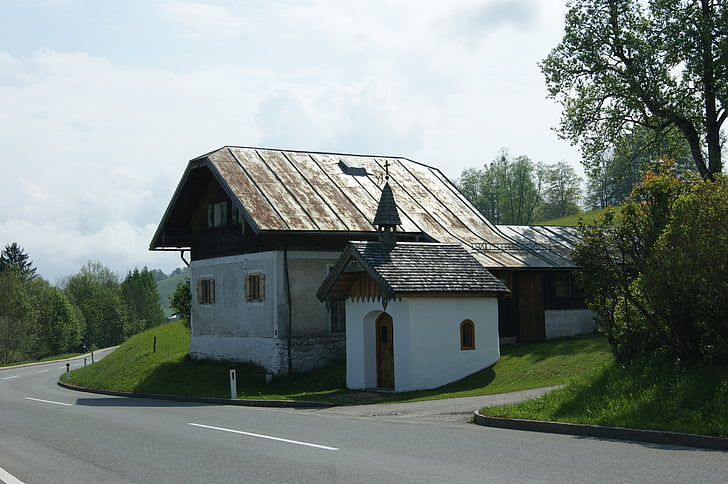 berchtesgardener, pozemky, schefau, Architektura