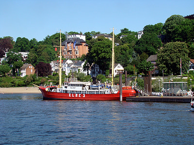 Hamburg, Museum skip, port, nautiske fartøy, havn