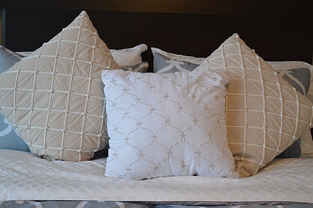pillows, bedding, bed, bedroom, comfort, comfortable, design