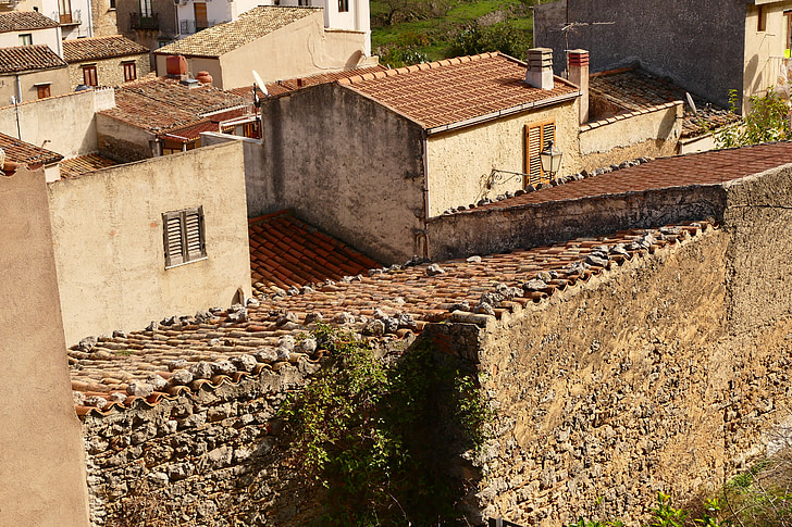 Sicília, Dovolenka, Village, Architektúra