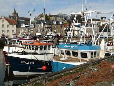 pittenweem, Fife, kalastusaluksia