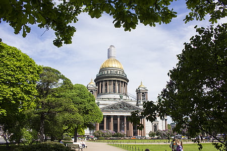 russia, isaac, saint-petersburg, places of interest, building, historically