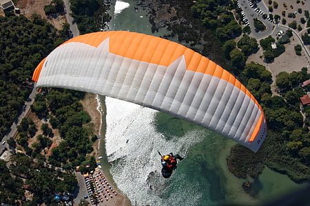 paragliding, paraglider, sport, fly, flight, sky, parachute