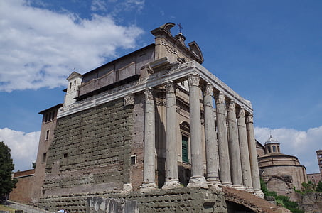 Rom, Forum, Italien, landmärke, antika, Europa, gamla