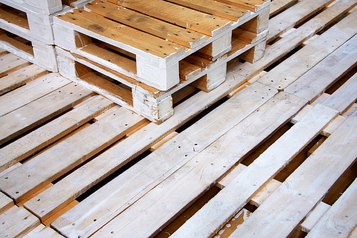 pallets, wooden pallets, palette, wood, wooden