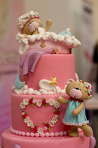 anniversaire de l’enfant, gâteau, pâte d’amande, gâteau d’anniversaire, anniversaire, manger, célébration