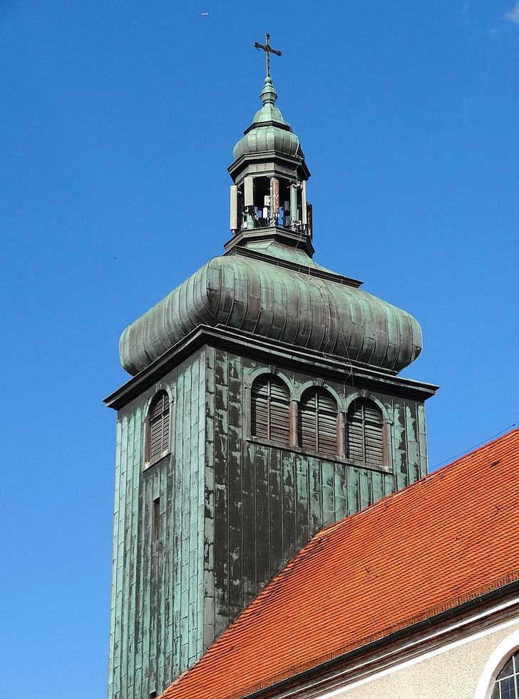 Bunda Maria Penolong Abadi, Gereja, Bydgoszcz, Menara, Polandia, agama, arsitektur