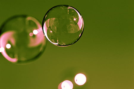 bulles de savon, coloré, boules de, eau savonneuse, faire des bulles de savon, flotteur, mise en miroir