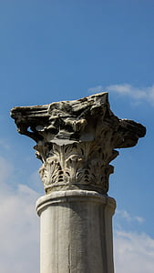 Ciprus, szalámi, pillér, Korinthoszi, oszlop, régészet, Régészeti