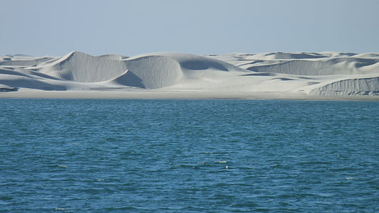 Dunes, Desert, Baja california sur, Meksiko, musta soturi, meren ja aavikon, Luonto