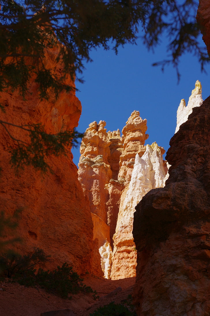 Bryce, Canyon, rock, kialakulása, szikla, nemzeti, Park