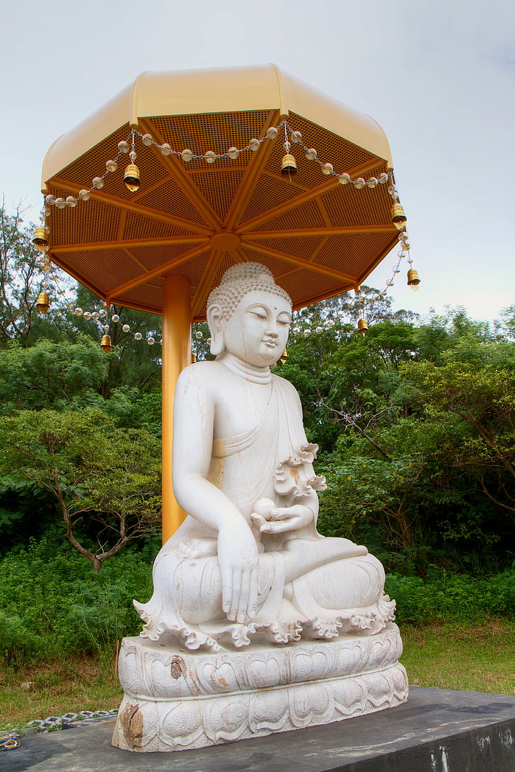 buddha statues, buddhism, artistic conception