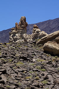 Teidės nacionalinis parkas, nacionalinis parkas, Rokas, uolienose, Tenerifė, Kanarų salos, Teide