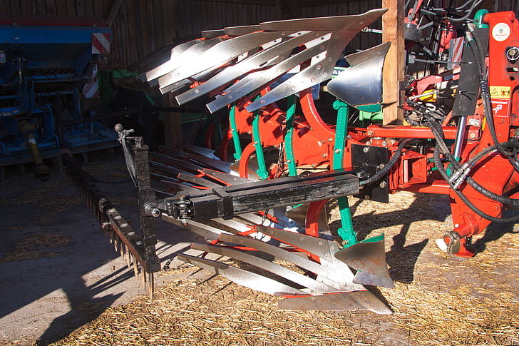 plough, agriculture, machine, modern, device, agricultural, tillage equipment