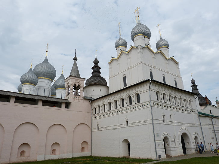 Ryssland, Rostov, Golden ring, kloster, tro, ortodoxa, religion