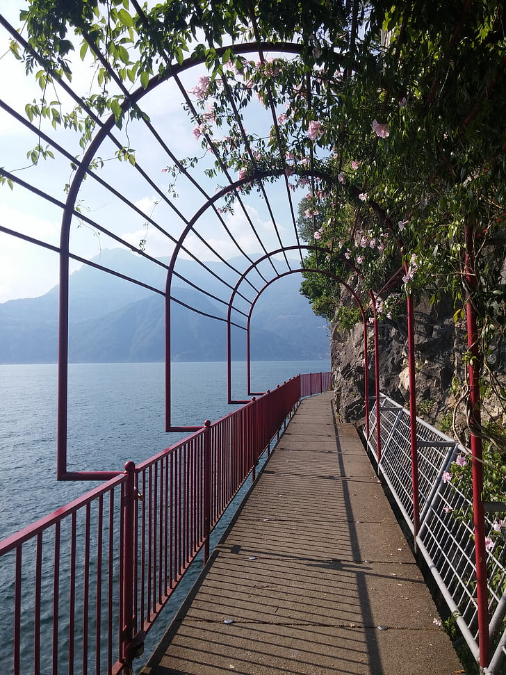 Jezioro, Como, Włochy