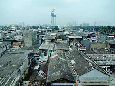 mesto, Indonézia, cestovný ruch, bývanie, obrázok, Horizon, Jakarta