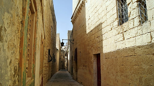 Malta, Lane, Valletta, arkitektur, Street, gamle, historie