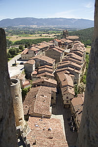 Burgos, grad, trdnjava, ruševine, Cerro de san miguel, Španija, glej