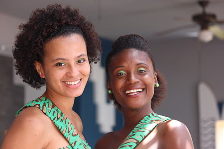 Πράσινο Ακρωτήριο, κυρίες, πρόσωπο, χαμόγελο