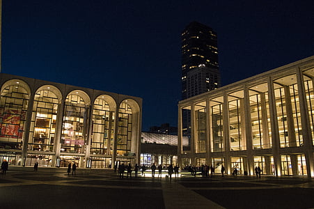 Lincoln center, Λίνκολν, κέντρο, NYC, Νέα Υόρκη, ορόσημο, Αμερική