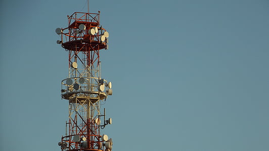 telekommunikationer, Cellular, nätverk, antenn, mobila, trådlös, 4g