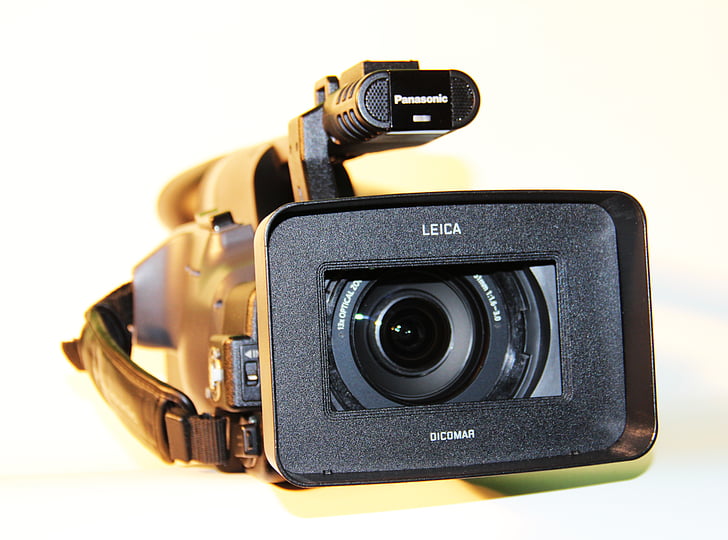appareil photo, Digital, Leica, Panasonic, AG-hmc151