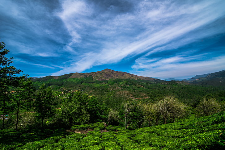 hill, nature, landscape, sky, mountain, outdoor, natural