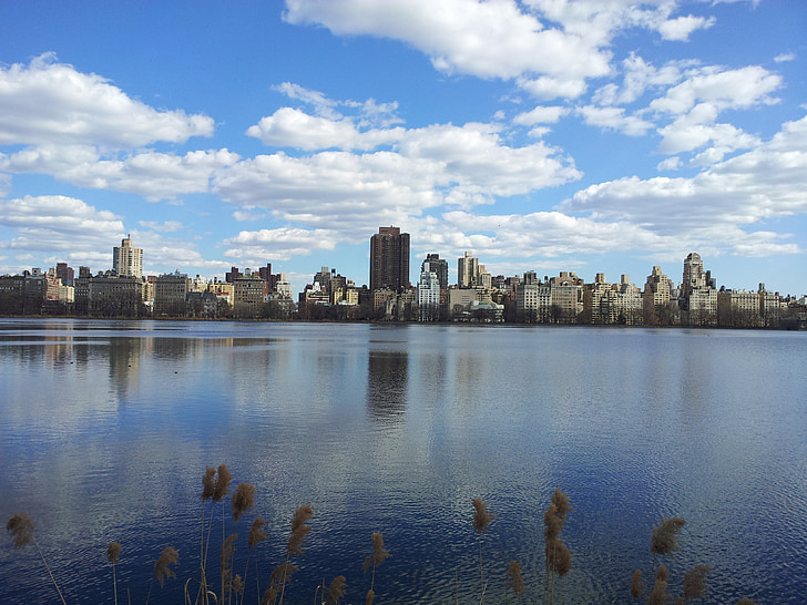 Nowy Jork, Central park, u s, Jezioro