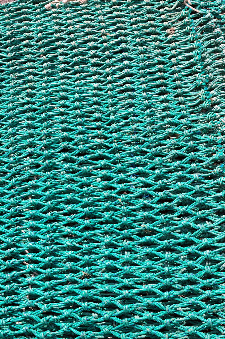 αλιευτικό δίχτυ, πλέγμα, κόμβος