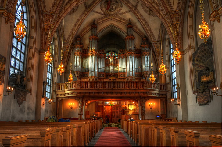st clara church, church, architecture, historic building, hdr, religion, christianity