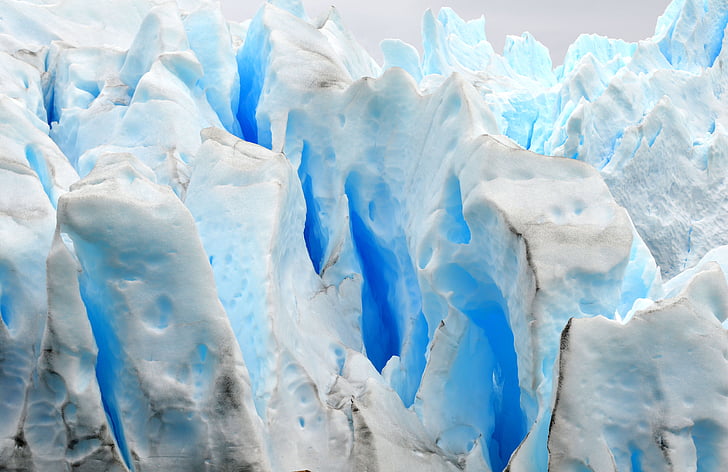 jäätiköt, Patagonia, Ice, sininen, Luonto, jääluola, jäädytetty