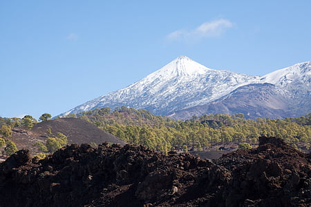 Teide, vulkanas, kalnų, aukščiausiojo lygio susitikime, Pico del teide, teyde, nacionalinis parkas