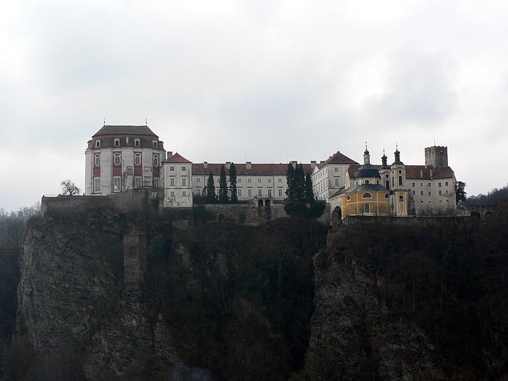 Tchèque, Vranov nad dyjí, Château, montagne, Palac, On, Royal