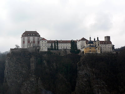 Ceko, Vranov nad dyjí, Castle, Gunung, Palac, hisorical, Royal
