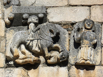Kirche, Relief, Tredós, Val d ' Aran, romanische, Gotik