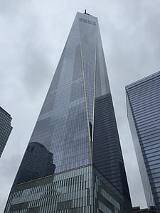 New york, stavbe, stolp, finančnem okrožju