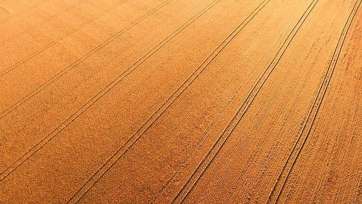 brown, floor, farm, aerial view, field, backgrounds, pattern