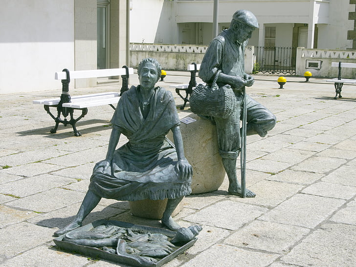 Статуя, Бронзовый, San ciprian Луго