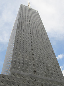 Ντάλας, ουρανοξύστης, πρόσοψη από γυαλί, κτίρια γραφείων, υψηλή άνοδο, στο κέντρο της πόλης, Τέξας