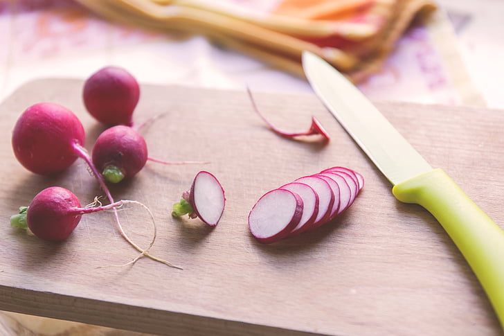 blade, blur, chopping board, close-up, cutlery, food, ingredient