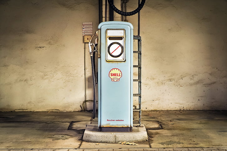 benzínové pumpy, čerpacie stanice, benzín, plyn, natankovať, palivo, historicky