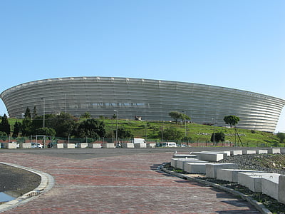 titik hijau stadium, Cape town, Afrika Selatan, dunia, Stadion