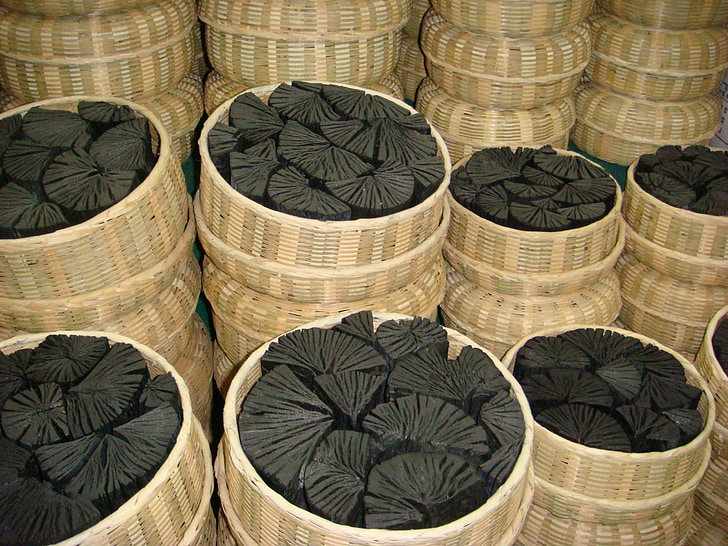 drevené uhlie, drevené uhlie Kôš